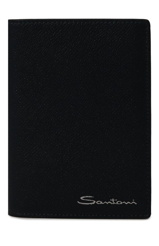 фото Кожаная обложка для паспорта santoni