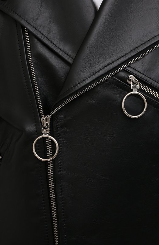 фото Кожаная куртка off-white