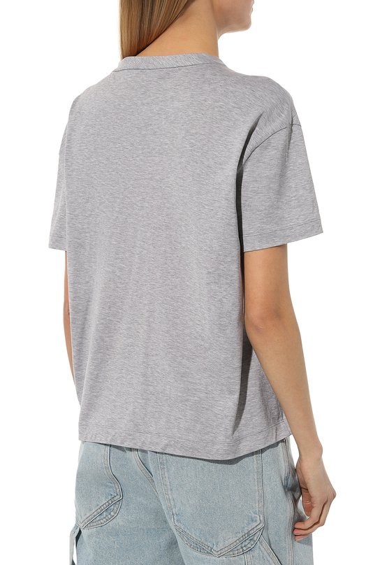 фото Хлопковая футболка brunello cucinelli