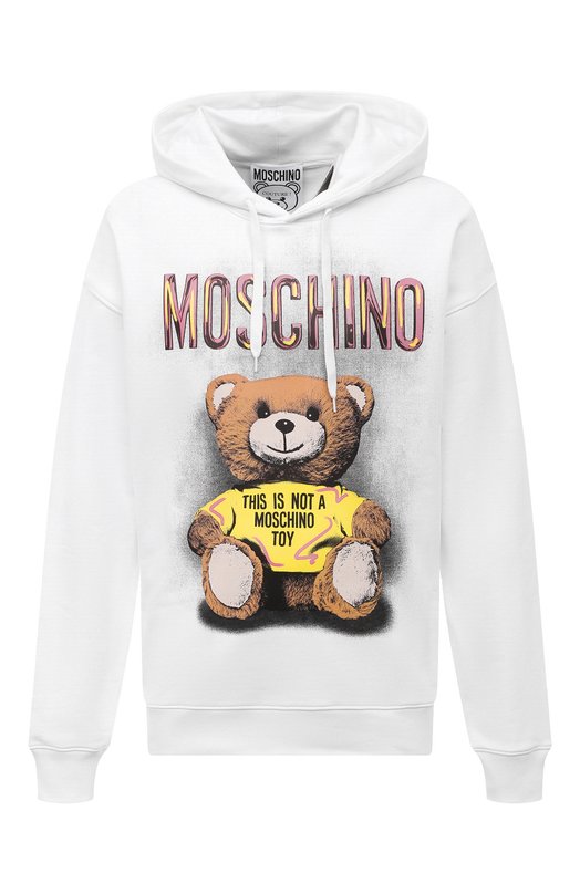 фото Хлопковое худи moschino