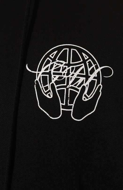 фото Хлопковое худи off-white