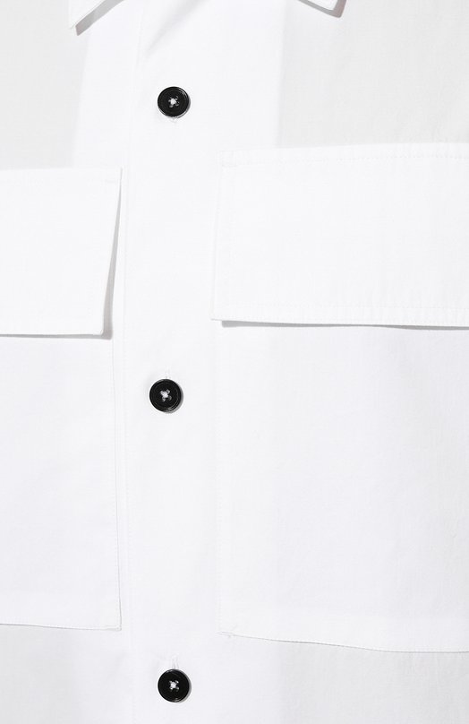 фото Хлопковая рубашка jil sander