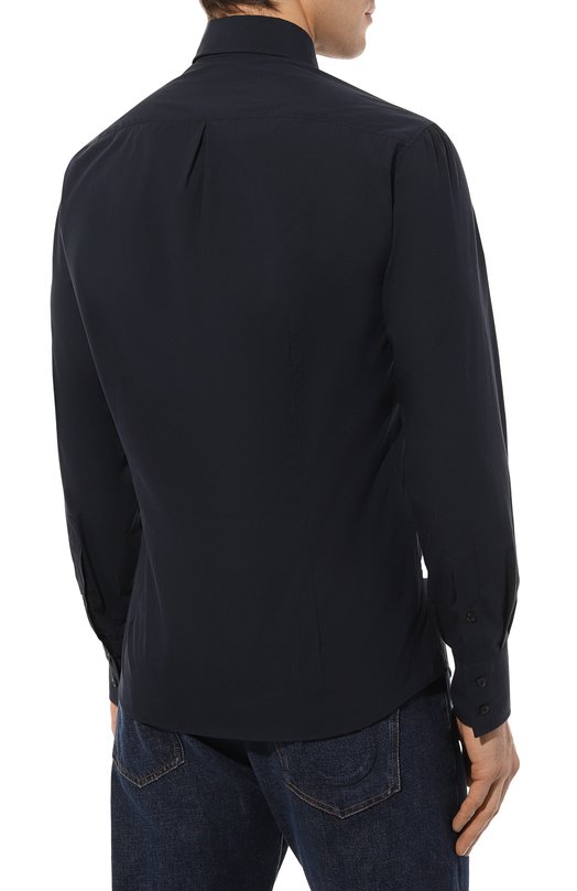 фото Хлопковая рубашка brunello cucinelli