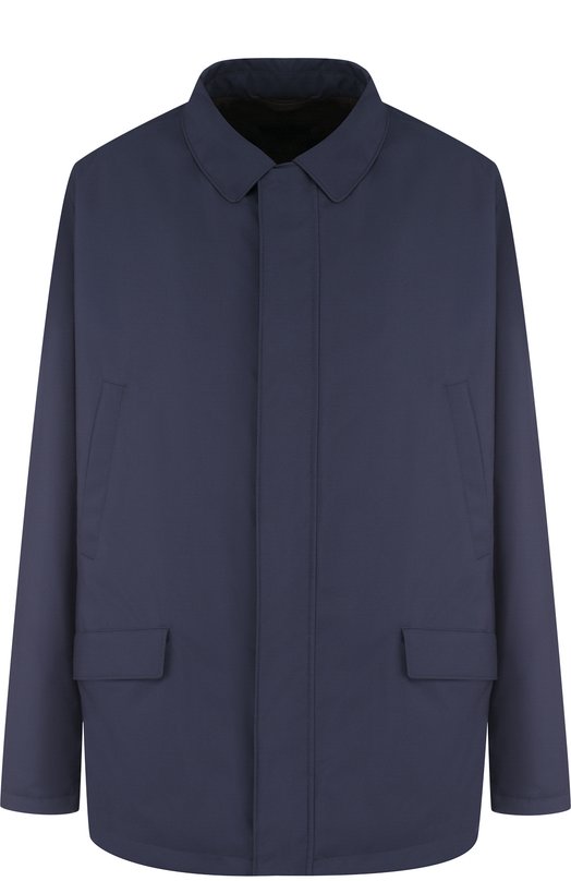 фото Куртка на молнии с внутренней меховой отделкой loro piana