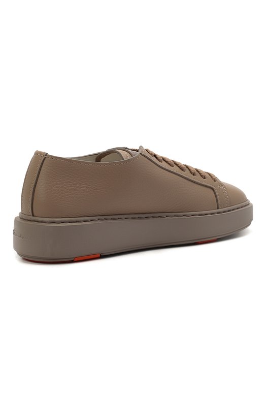 фото Кожаные кеды santoni