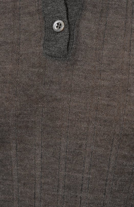 фото Пуловер-поло из кашемира и шелка prada