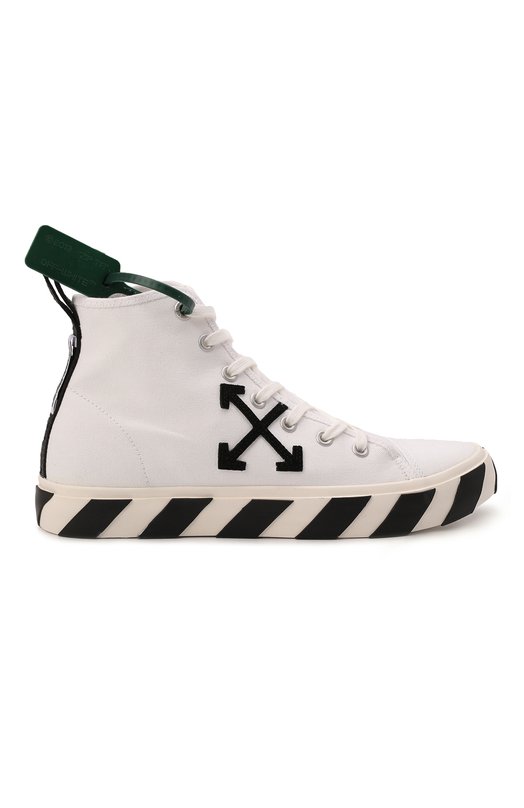 фото Текстильные кеды mid vulcanized off-white