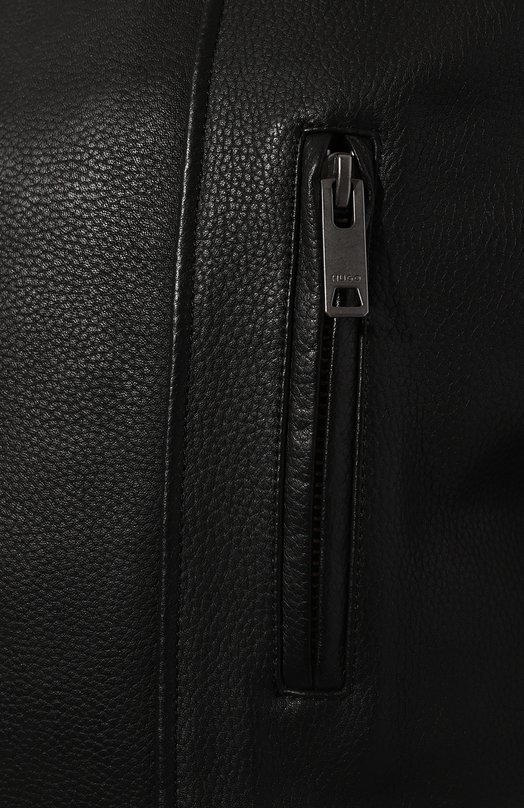 фото Кожаная куртка hugo