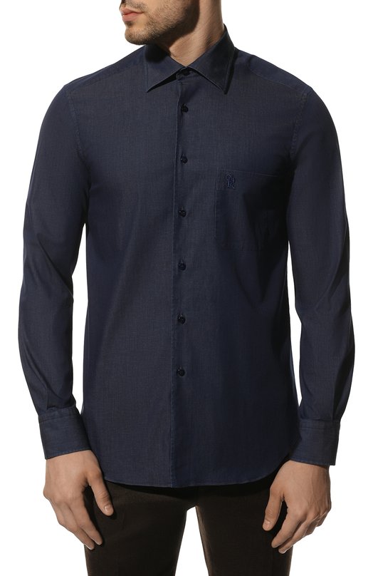 фото Хлопковая рубашка stefano ricci