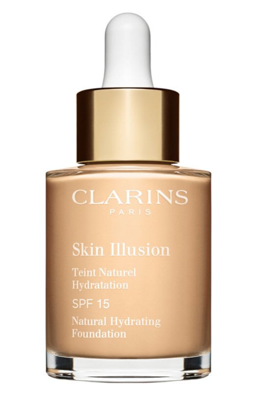 фото Увлажняющий тональный крем skin illusion spf15, 101 (30ml) clarins