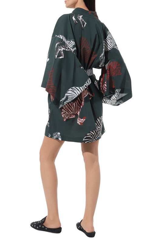 фото Хлопковый халат-кимоно any wowzers