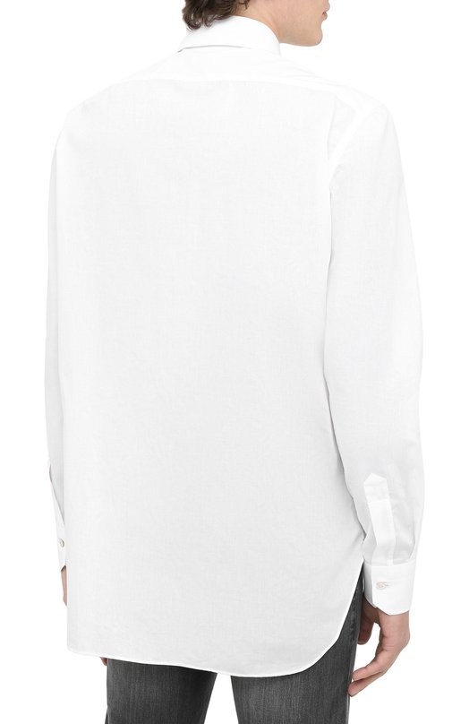 фото Хлопковая рубашка kiton