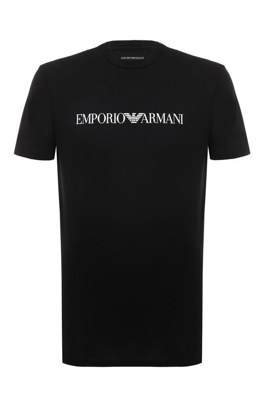 фото Хлопковая футболка emporio armani