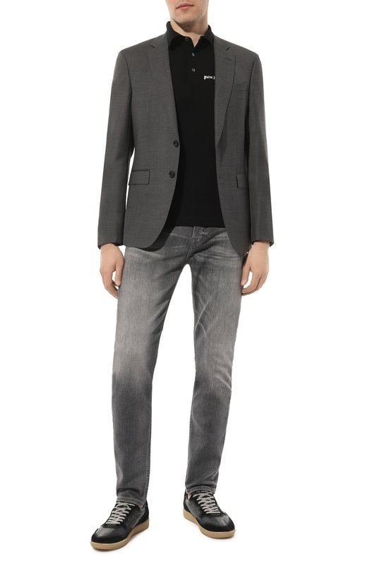 фото Хлопковое поло palm angels