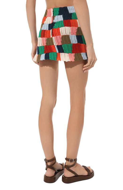 фото Хлопковая юбка marni x no vacancy inn marni