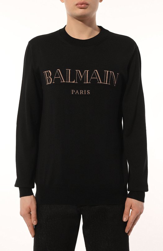 фото Шерстяной свитер balmain