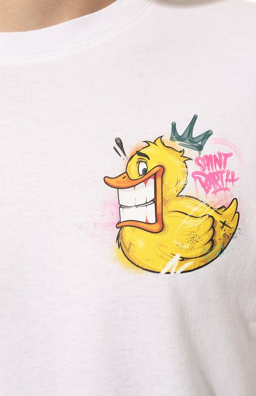 фото Хлопковая футболка mc2 saint barth