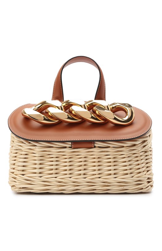 фото Сумка chain lid basket small jw anderson