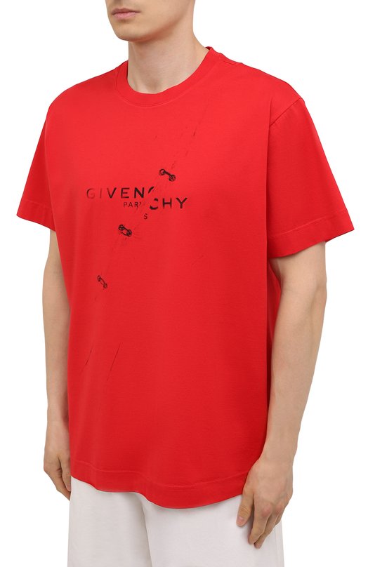 фото Хлопковая футболка givenchy