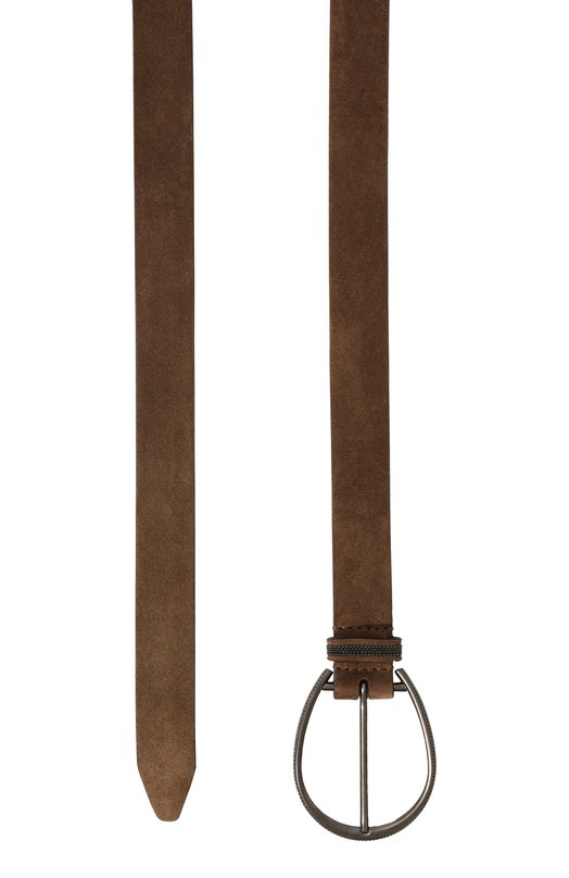 фото Замшевый ремень brunello cucinelli