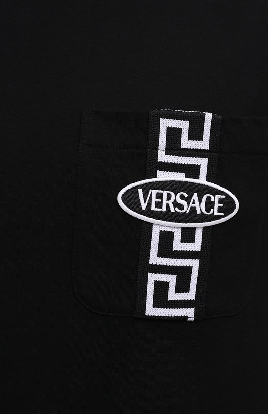 фото Хлопковая футболка versace