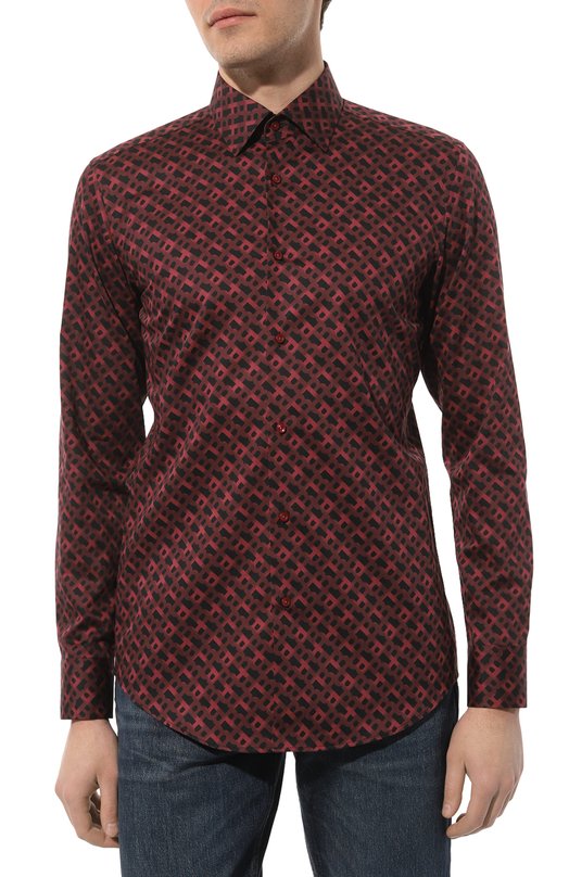 фото Хлопковая рубашка boss