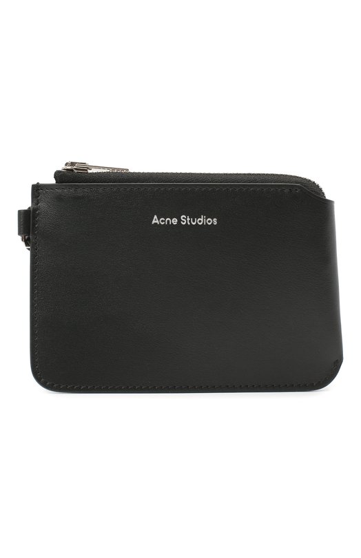 фото Кожаный кошелек для монет acne studios