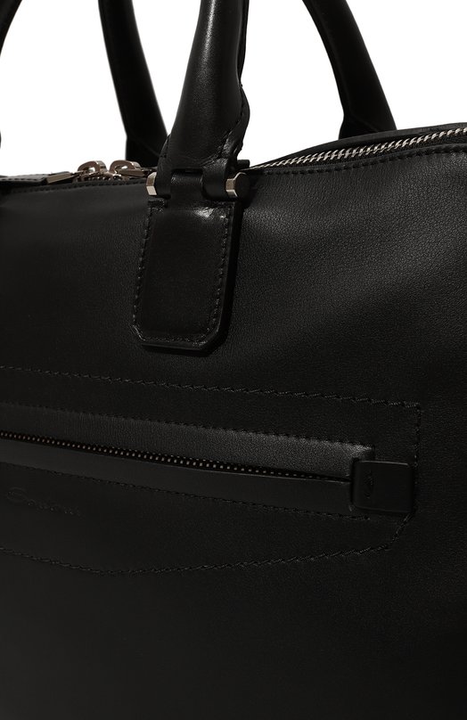 фото Кожаная сумка для ноутбука santoni