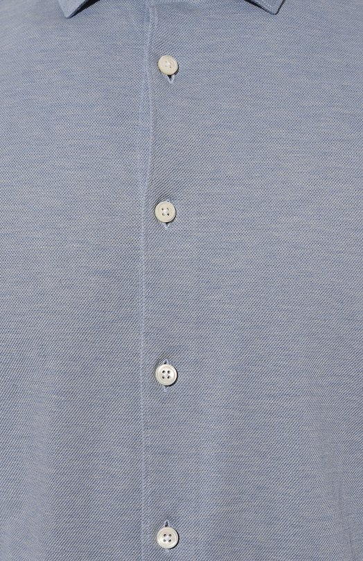 фото Хлопковая рубашка ermenegildo zegna