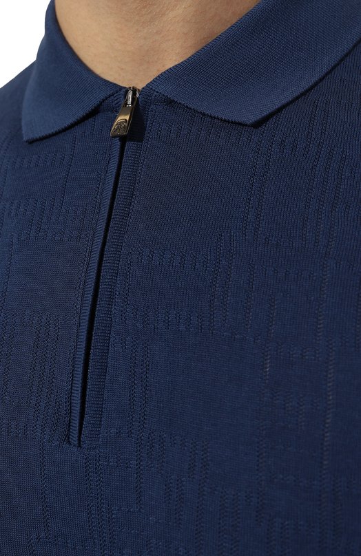 фото Хлопковое поло corneliani