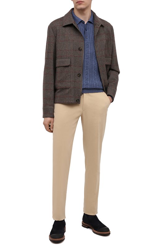 фото Хлопковые брюки ralph lauren