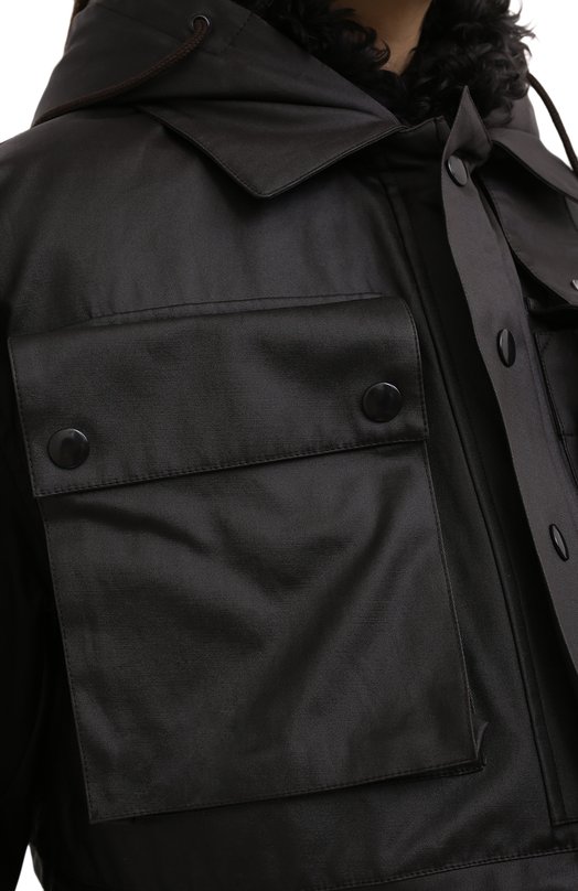 фото Куртка с меховой подкладкой bottega veneta