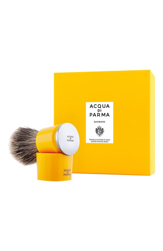 фото Помазок для бритья из барсучьей шерсти barbiere acqua di parma