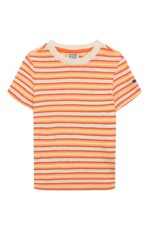 Хлопковая футболка Scotch&Soda