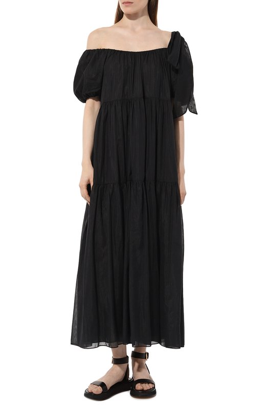 фото Платье из хлопка и шелка more noir