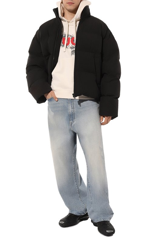 фото Хлопковое худи hugo