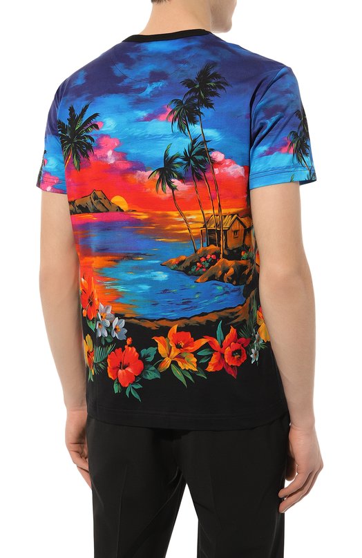 фото Хлопковая футболка dolce & gabbana