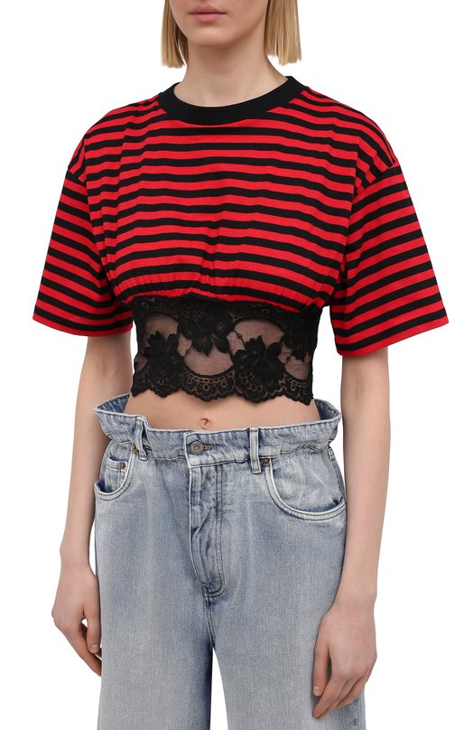 фото Хлопковый топ miu miu