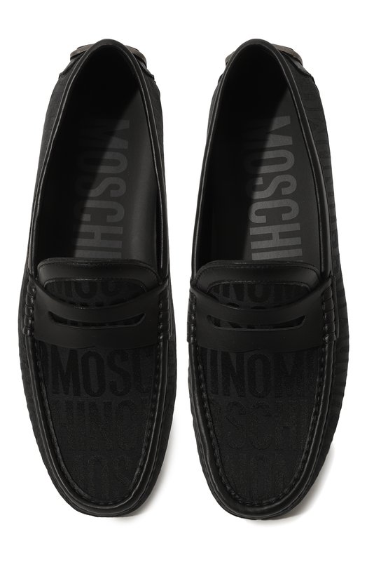 фото Текстильные мокасины moschino