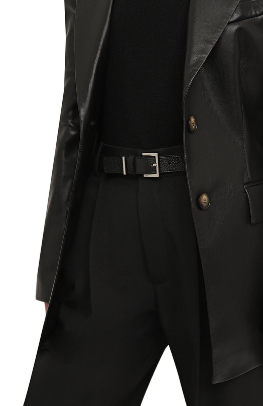 фото Кожаный ремень boss