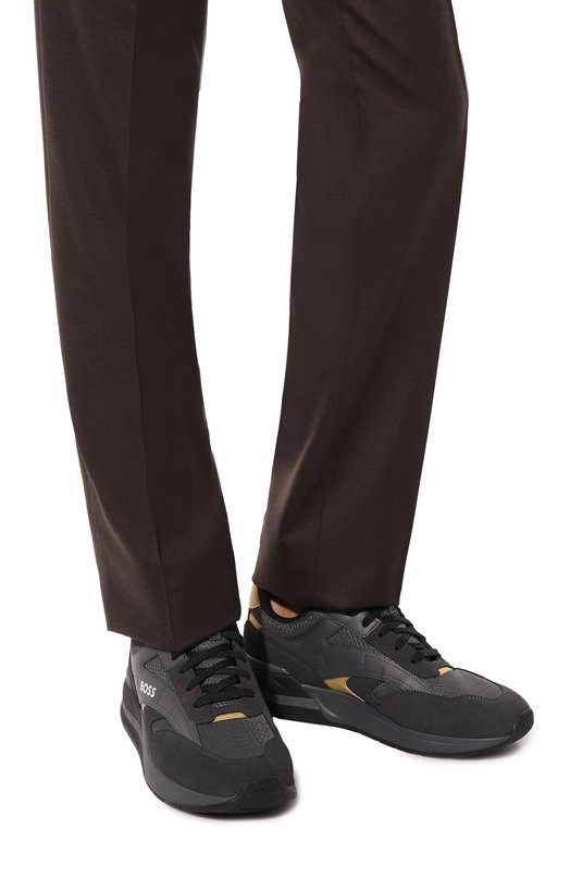 фото Комбинированные кроссовки boss