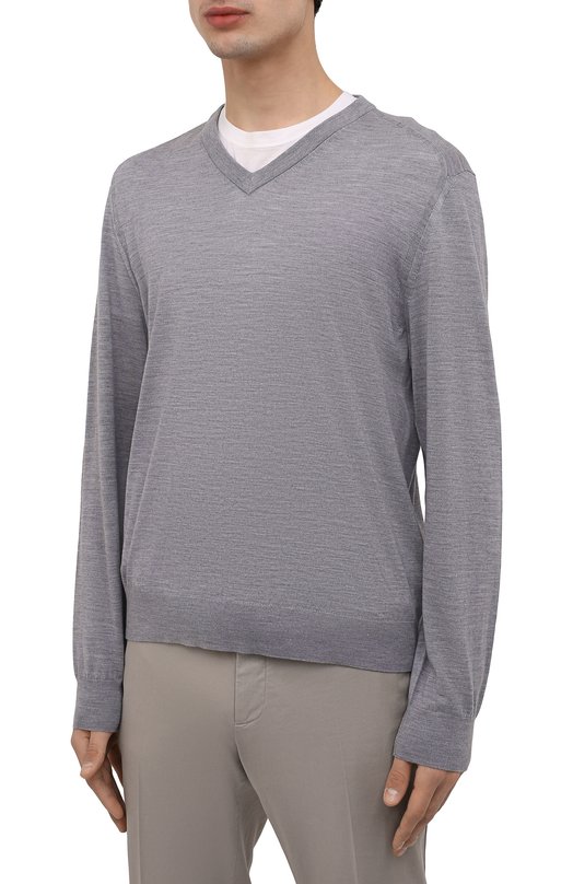 фото Шерстяной пуловер ermenegildo zegna