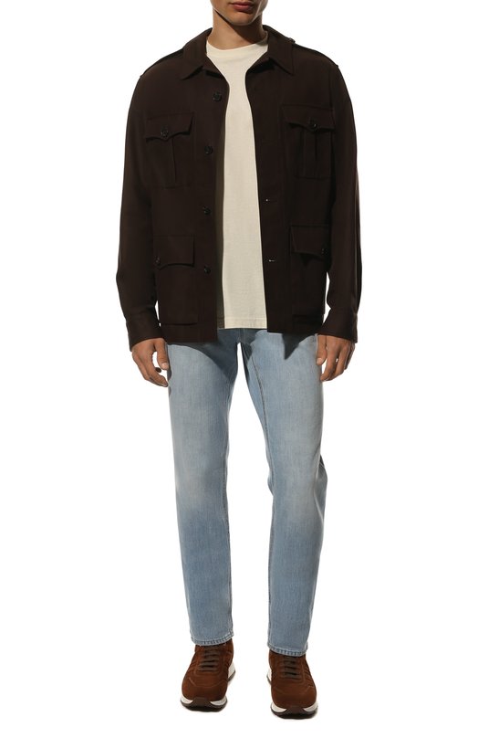 фото Замшевые кроссовки stefano ricci