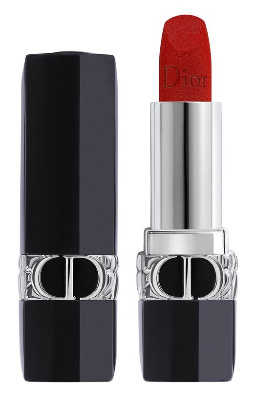 фото Помада для губ rouge dior velvet, 999 dior