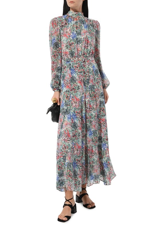 фото Шелковое платье saloni