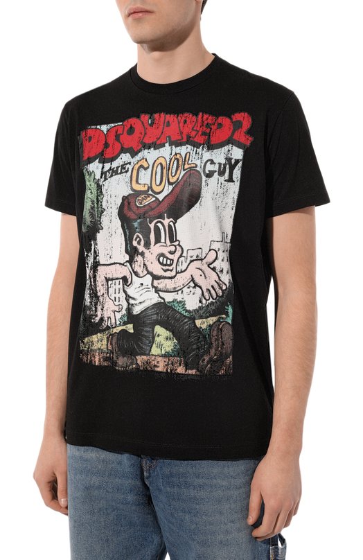 фото Хлопковая футболка dsquared2