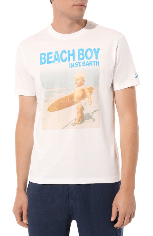 фото Хлопковая футболка mc2 saint barth