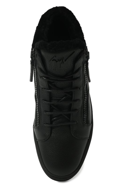 фото Кожаные кеды frankie winter giuseppe zanotti design