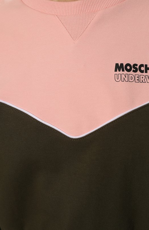 фото Хлопковый свитшот moschino