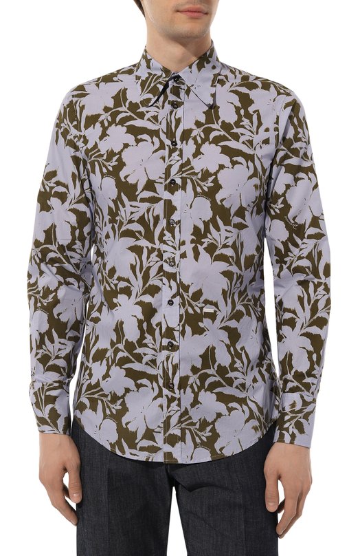 фото Хлопковая рубашка dsquared2